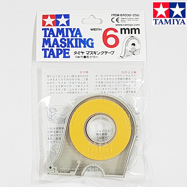 TAMIYA Tamiya masking tape 6mm with case 87030