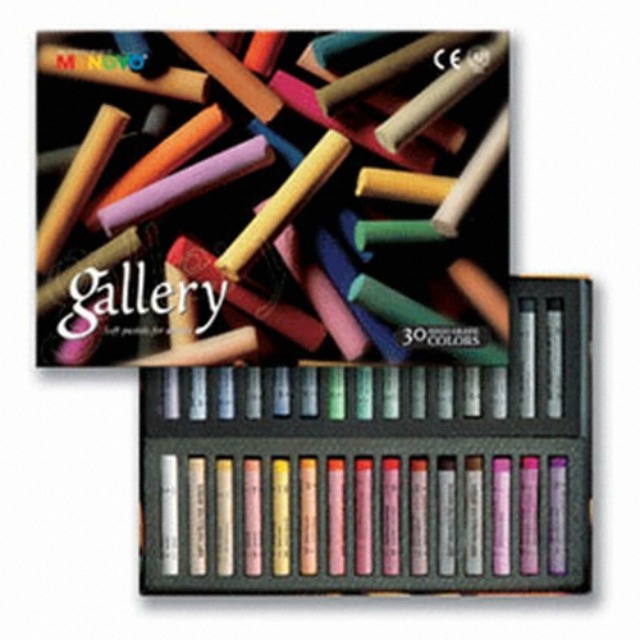 Mungyo Gallery Professional Round Pastel 30 Color Set
