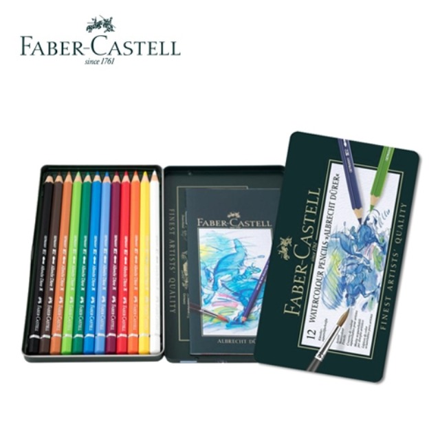 Faber-Castell Professional Watercolor Pencil 12 Colors