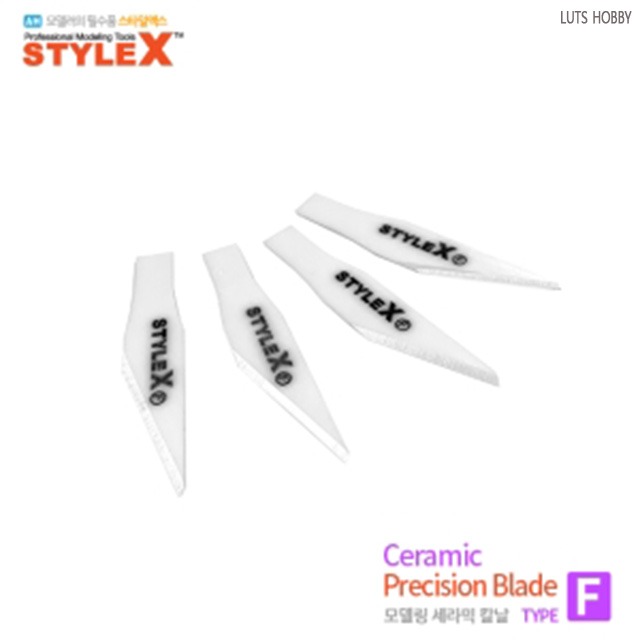 Style X modeling ceramic blade F 4 pieces BR681