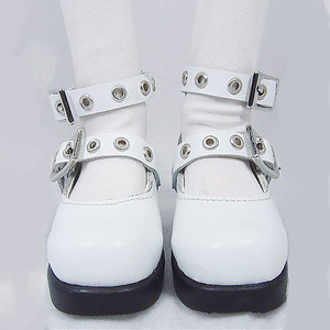 DGS-09 MARY JANE SHOES For Girl (White)