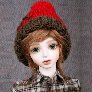 CHRISTMAS KNIT HAT (Mix Red)