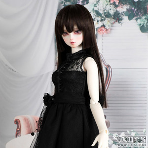 Pre-order SDF Pearl lace dress set Black