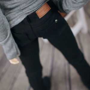 [SDB]BOY Color skinny pants(Black)