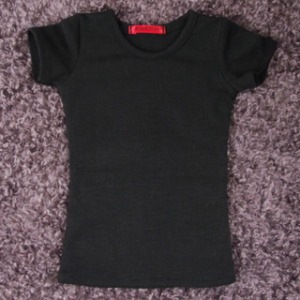 [MSDB] BOY Solid color T-shirt(black)