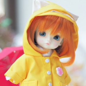 [PETIT16] Kitty Raincoat(Yellow)