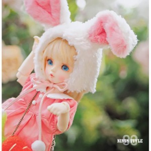 [Pre-order] [YoSD] GY)Fluffy rabbit kindergarten(Pink)(Pre-Order)