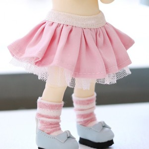 [Pre-order] [Child16] 16CM pleated skirt -Pink