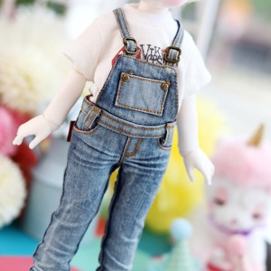 [Pre-order] [USD] Skinny Washing Overalls2 - Blue