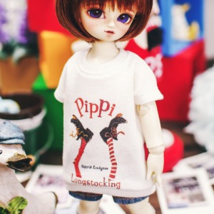 [Pre-order] [USD] Pippi Long T shirt - White
