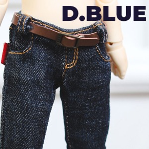 [Pre-order] [USD] Stone Washing Real Skinny Jeans - D.Blue
