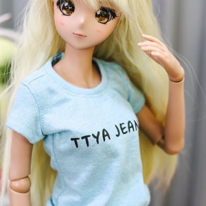 [Pre-order] [SD13 Girl &amp; Smart Doll] Basic T shirt - Sky