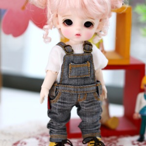 [Pre-order] [Child16] Washing Overall Jeans - Gray