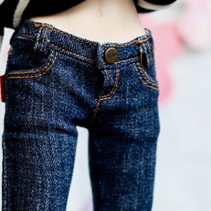 [Pre-order] [MSD &amp; MDD] Stone Washing Real Skinny Jeans - Blue