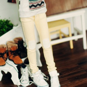 [Pre-order] [SD13 Girl &amp; Smart Doll] Neat Skinny Pants - Yellow