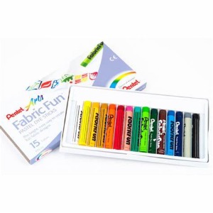 Pentel Fabric Fun 15 Colors PTS-15 / Pastel for Dyeing