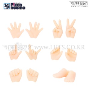 Picconeemo D Hand parts set / Hand and Foot small(WHITE)