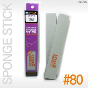 Style X Sponge Stick Sandpaper 80 2 Packs BG730
