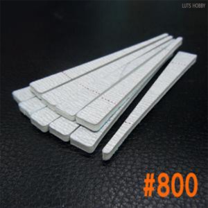 Style X Hard Mini Stick Sandpaper Triangle 800 10 Packs BG668