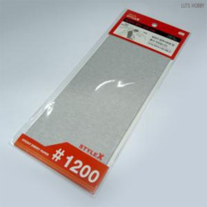 Style X Adhesive Paper Sandpaper 1200 3 Sheets BG689