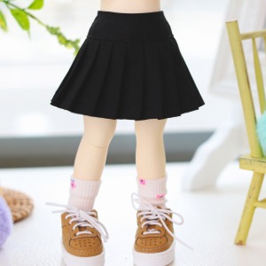 [Pre-order] [USD] Basic Pleated skirt - Black