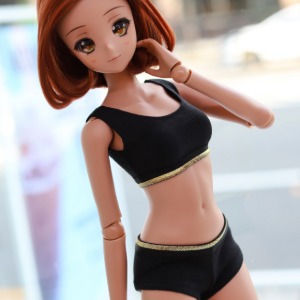[Pre-order] [SD13 GIRL &amp; Smart Doll] Underwear Set - Black