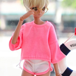 [Pre-order] [SD13 GIRL &amp; Smart Doll] Cutie Neon - Pink
