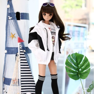 [Pre-order] [SD13 GIRL &amp; Smart Doll] Windscreen Jumper - W.Black