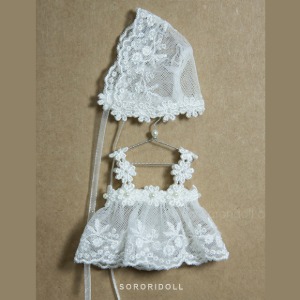 [Pre-order] lace apron set