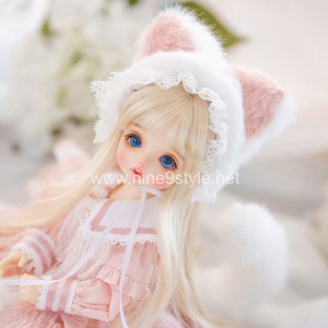 NINE9 USD BEBE27 JEUJEU30 Kitty Sailor Dress (Pink) &amp; Nine Doll SET Type Option BEBENINE 27 JEUJEUNINE 30