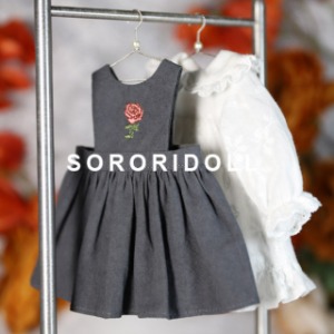 2022 Spring Season Limited Gray Spring Flower Dress Set USD Size