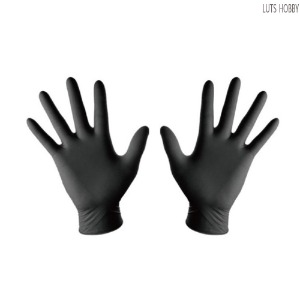Black Nitrile Gloves Small Size 1 pair