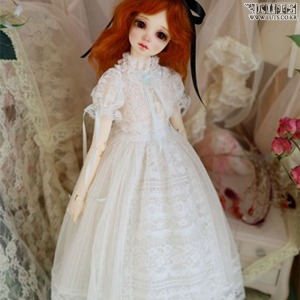 Pre-order NS-252 White Lace Dress