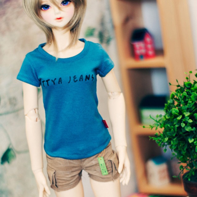 [Pre-order] [SD13 Girl &amp; Smart Doll] Cargo Hot Pants - Beige