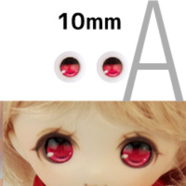 Parabox 10mm Animation A Type Eyes - Pink