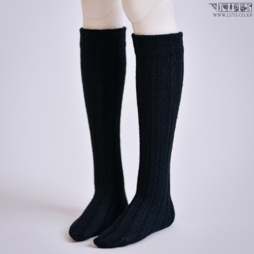 KDF Knitted stockings Black