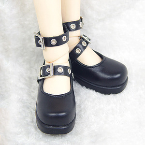 DGS-09 MARY JANE SHOES For Girl (Black)