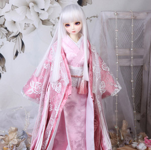 SDF Girl Kimono Set Pink