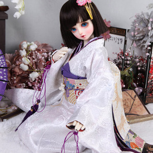 SDF Girl Kimono Set Purple