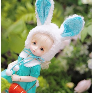 [Pre-Order] [YoSD] GY)Fluffy rabbit kindergarten(Mint)