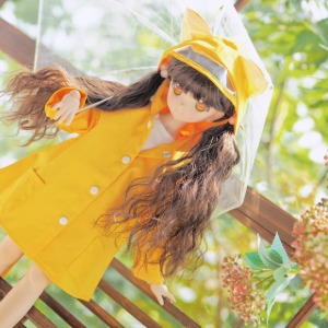 MSD Kitty Raincoat Yellow