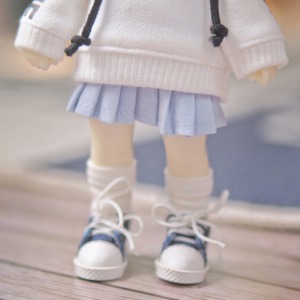 LATI-Y Basic Pleated Skirt Sora
