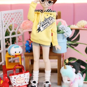 [Pre-order] [MSD &amp; MDD] Design Special Hooded T - Yellow