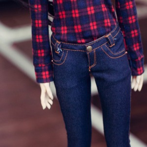 [Pre-order] [SD13 Girl &amp; Smart Doll] Real Skinny Jeans - Blue