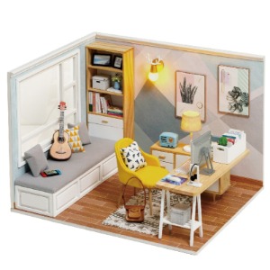 Obitsu 11 size miniature house  Sunshine Study