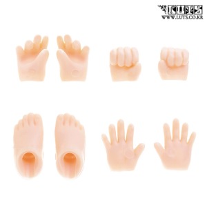 OBITSU Hands&amp;Foot Set A For Obitsu 11 Body (Natural/Matt Skin)