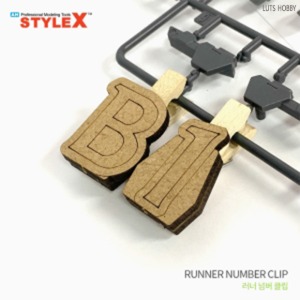 Style X Runner Number Clip DE178