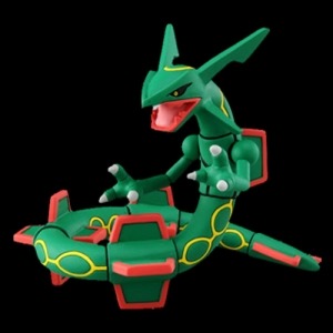 Academy Pokémon Collection Moncolle EX Rayquaza Figure S81349
