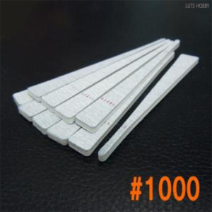 Style X Hard Mini Stick Sandpaper Triangle 1000 10 Packs BG669