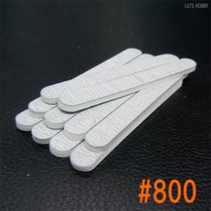Style X Hard Mini Stick Sandpaper Round Type 800 10 Packs BG663